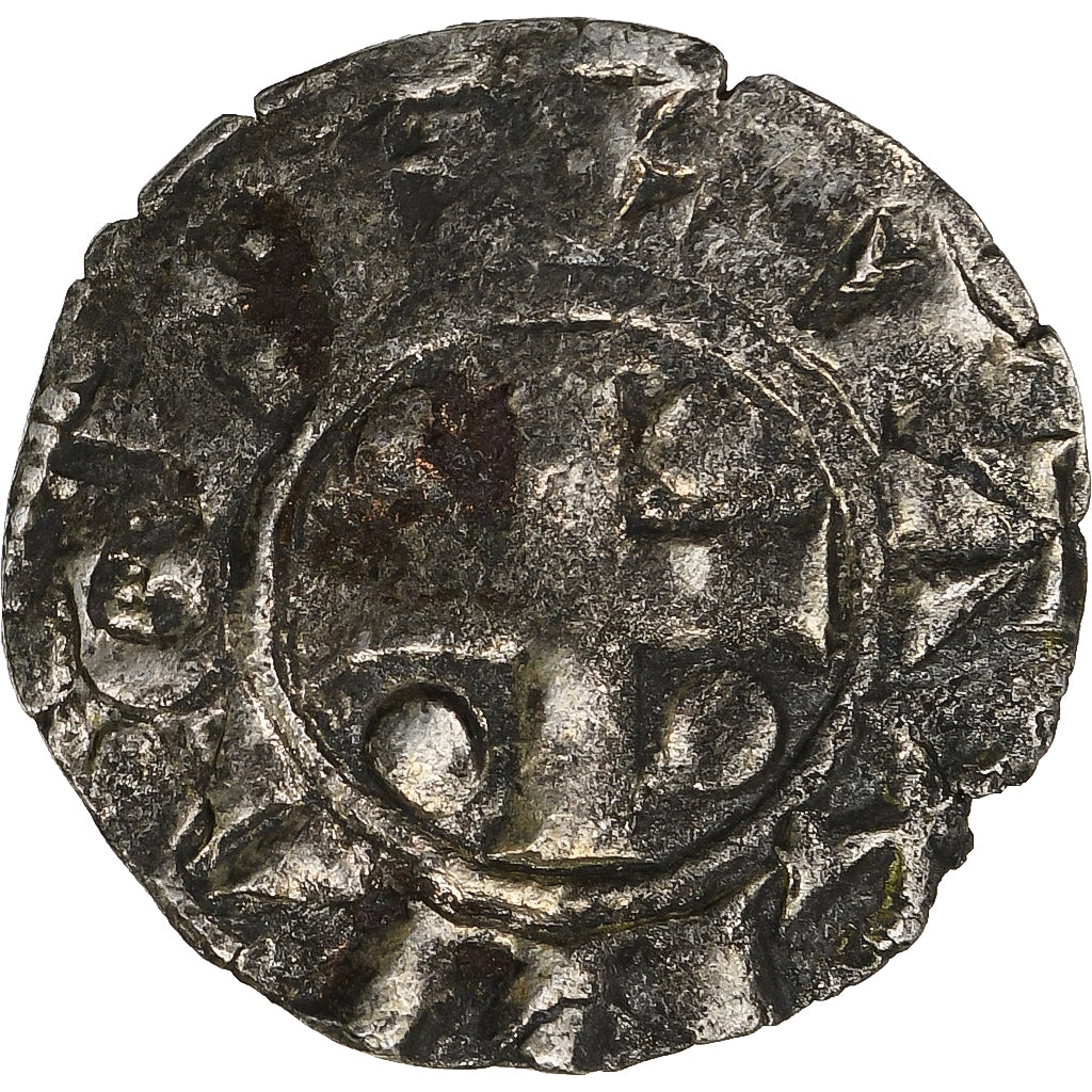 Archbishopric of Vienne, Denier, ca. 1200-1250, Vienne, Billon, VF(30-35)