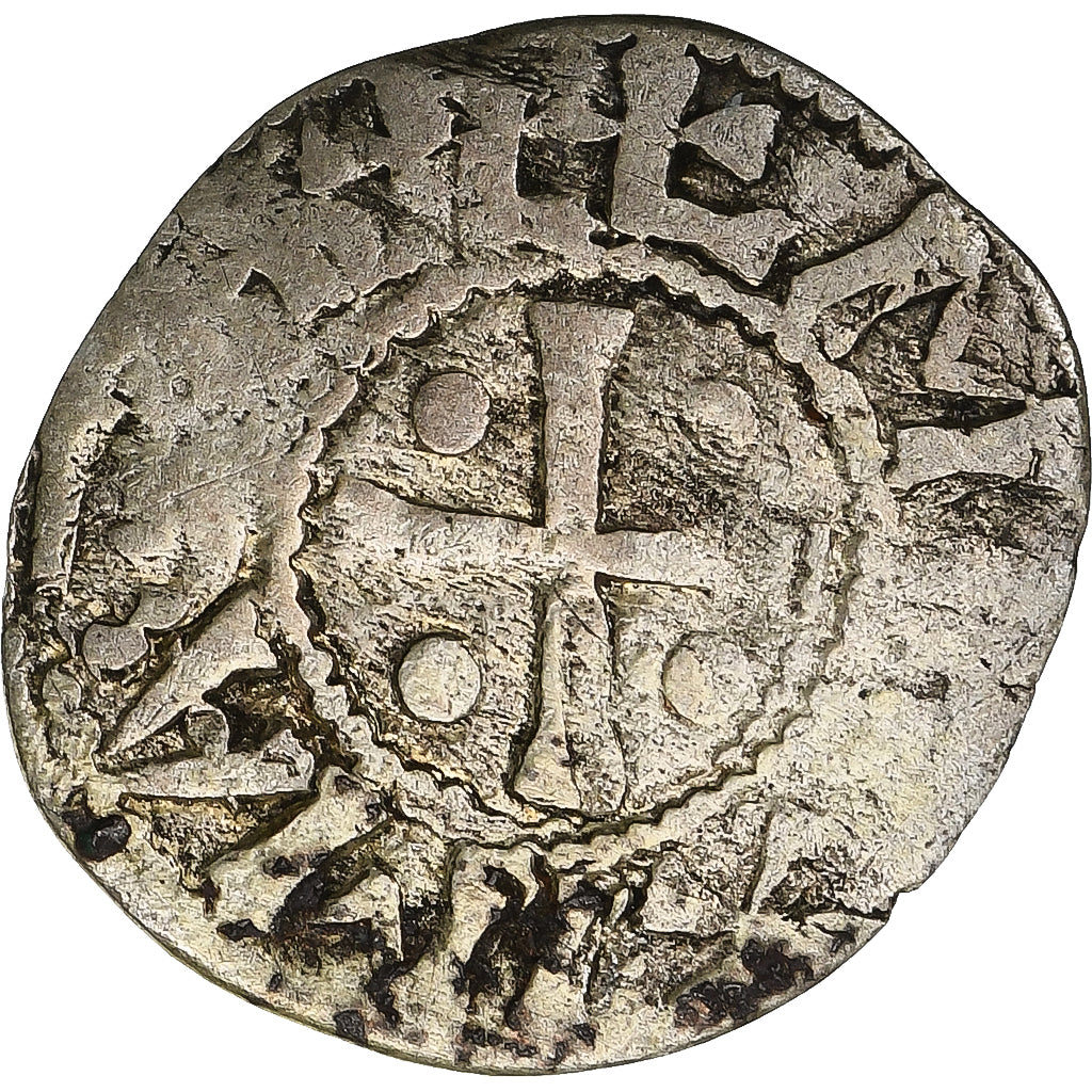 Archbishopric of Vienne, Denier, ca. 1200-1250, Vienne, Billon, VF(30-35)