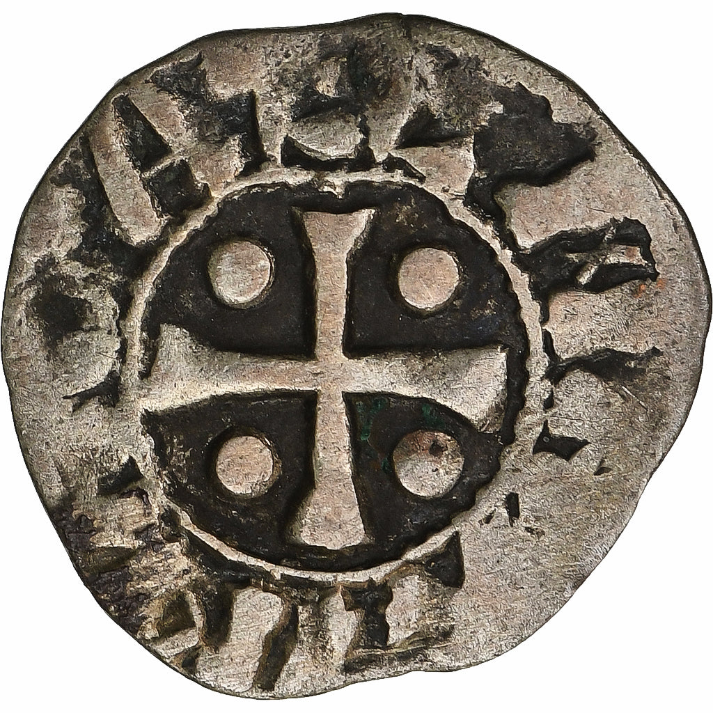 Archbishopric of Vienne, Denier, ca. 1200-1250, Vienne, Billon, VF(30-35)
