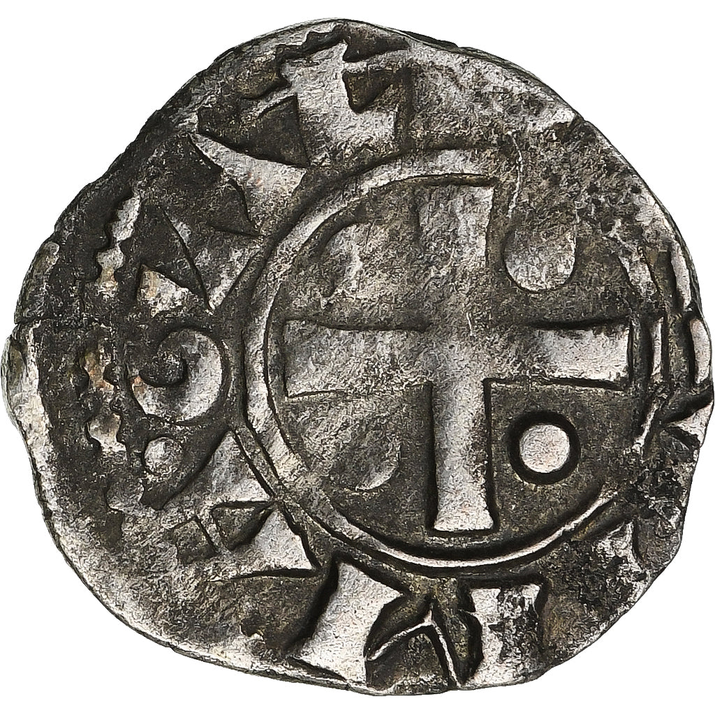 Archbishopric of Vienne, Denier, ca. 1200-1250, Vienne, Billon, VF(30-35)