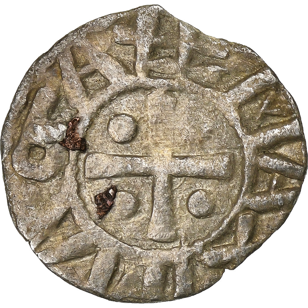 Archbishopric of Vienne, Denier, ca. 1200-1250, Vienne, Bilon, EF(40-45)