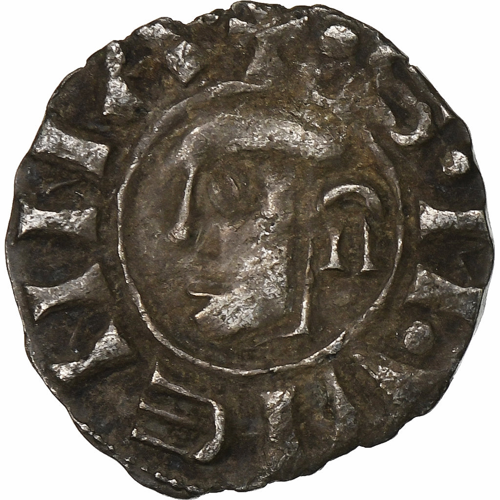 Archbishopric of Vienne, Denier, ca. 1200-1250, Vienne, Vellón, MBC+