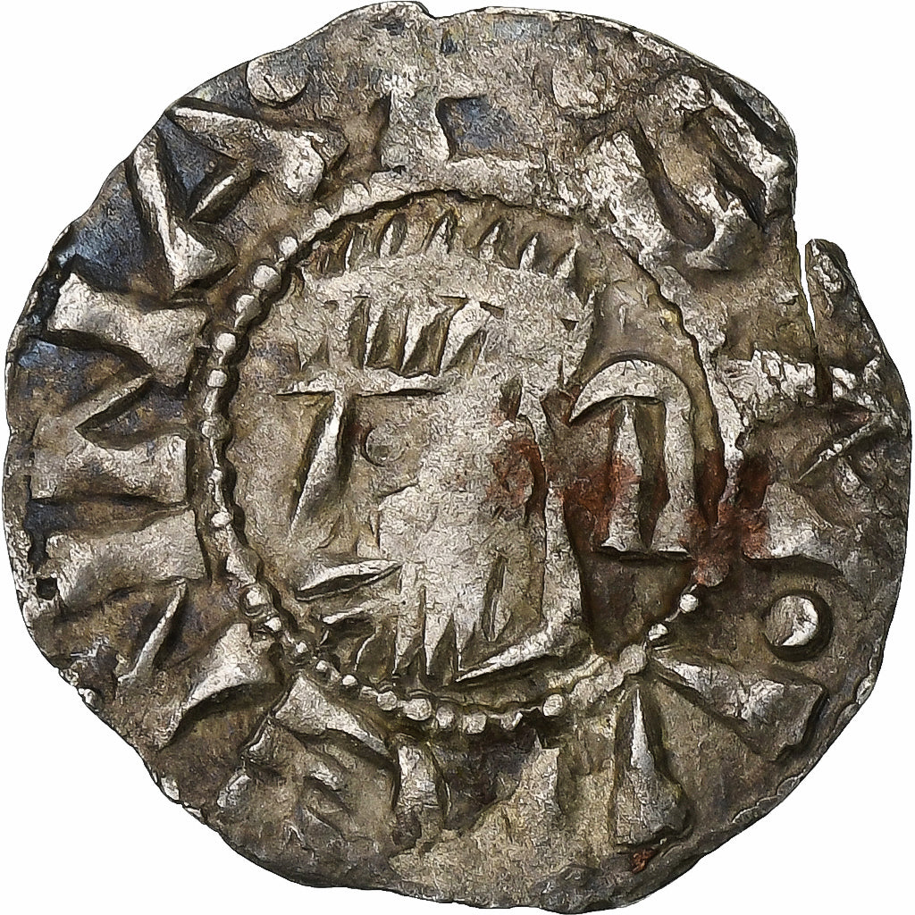 Archbishopric of Vienne, Denier, ca. 1200-1250, Vienne, Vellón, MBC+
