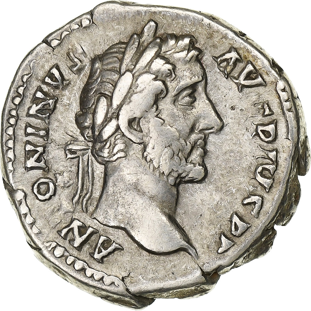 Antonin le Pieux, Denarius, 145-161, Rome, Argento, BB+, RIC:136
