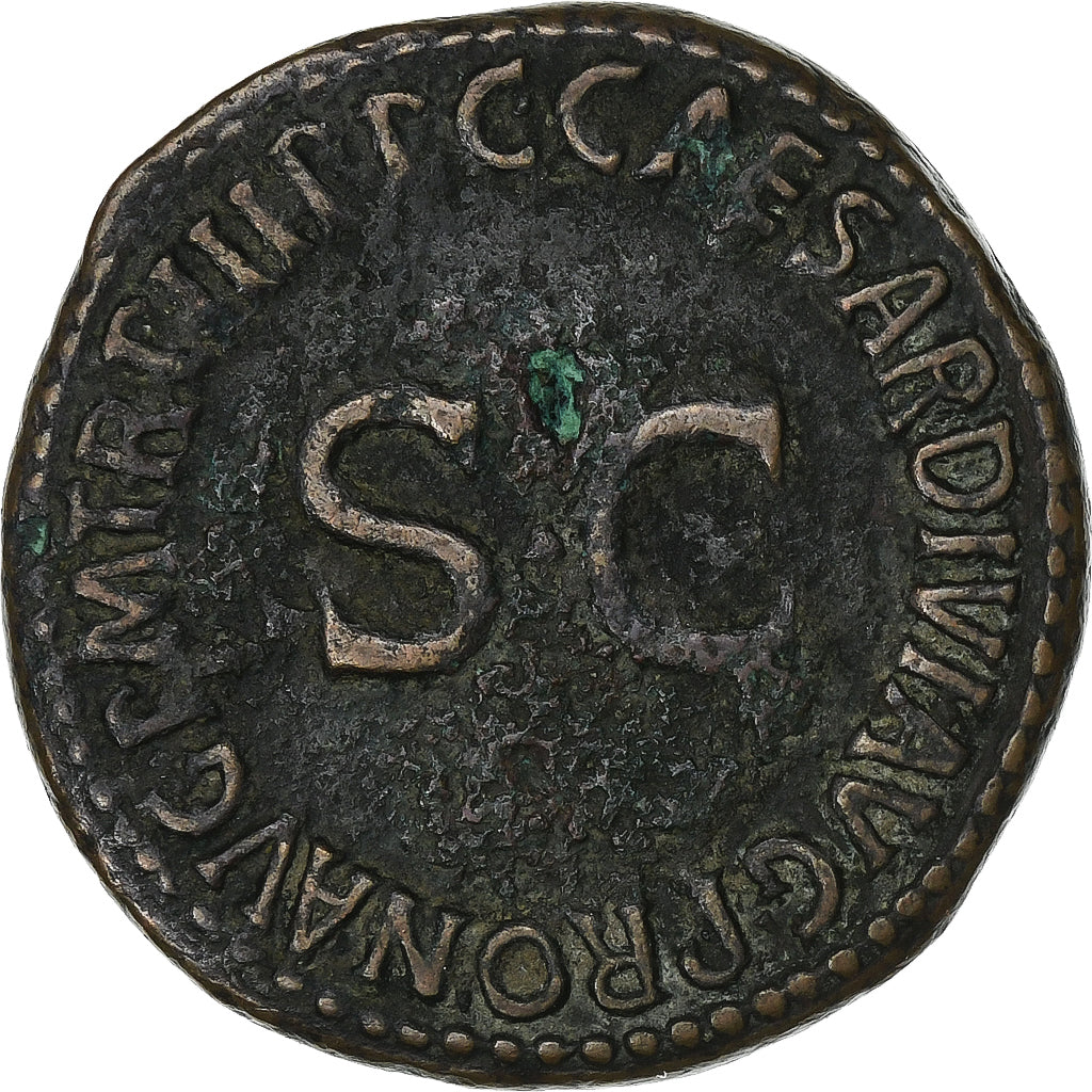 Germanicus, As, 39-40, Rome, Bronze, EF(40-45), RIC:43