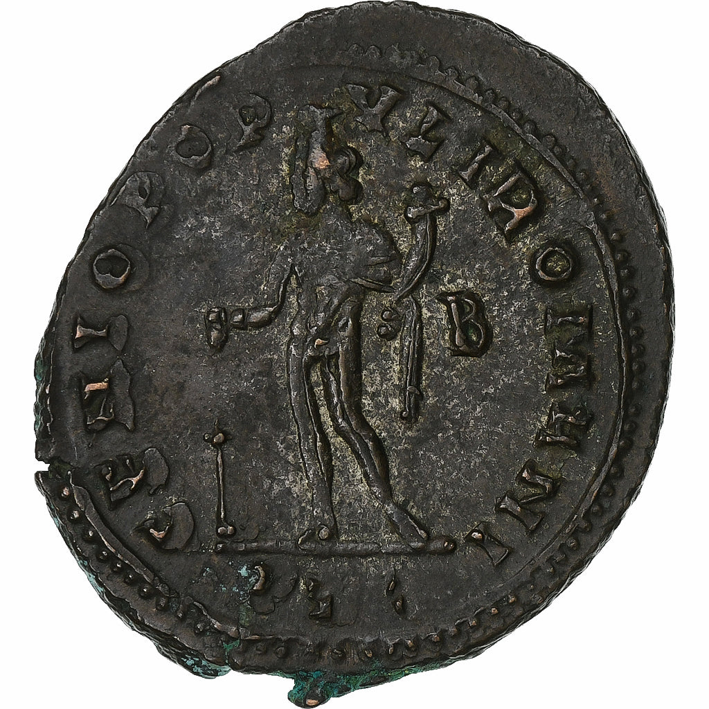 Constance Chlore, Follis, 301-303, Lyon - Lugdunum, Bronzen, ZF+, RIC:149a
