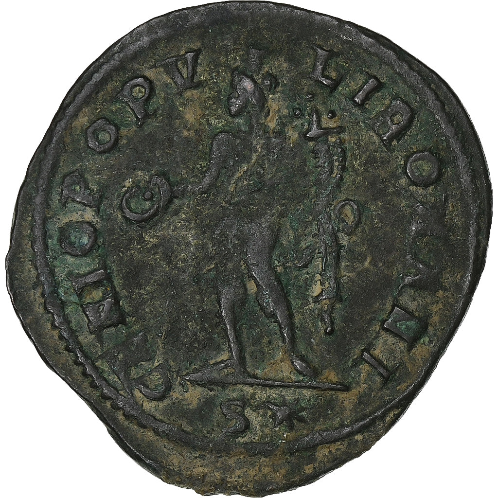 Maximianus, Follis, 285-310, Siscia, Bronce, BC+