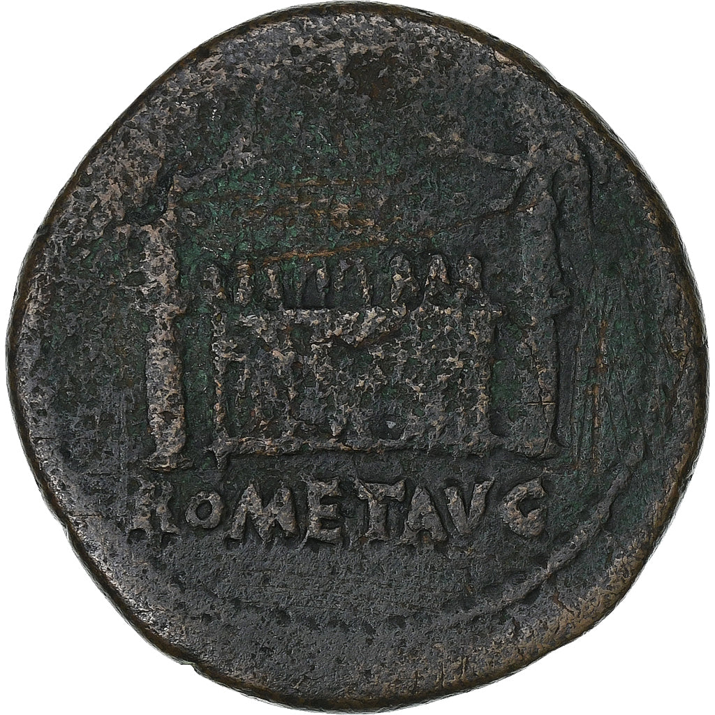 Augustus, As, 10-6 BC, Lugdunum, Bronze, VF(30-35), RIC:230