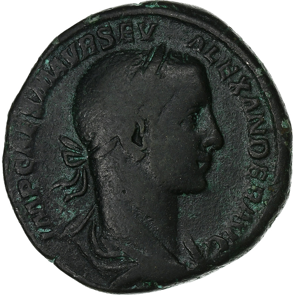 Severus Alexander, Sestertius, 226, Rome, Brązowy, VF(30-35), RIC:440