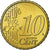 Áustria, 10 Euro Cent, 2002, Vienna, Nordic gold, MS(65-70), KM:3085