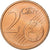 Greece, 2 Euro Cent, 2005, Athens, Copper Plated Steel, MS(63), KM:182