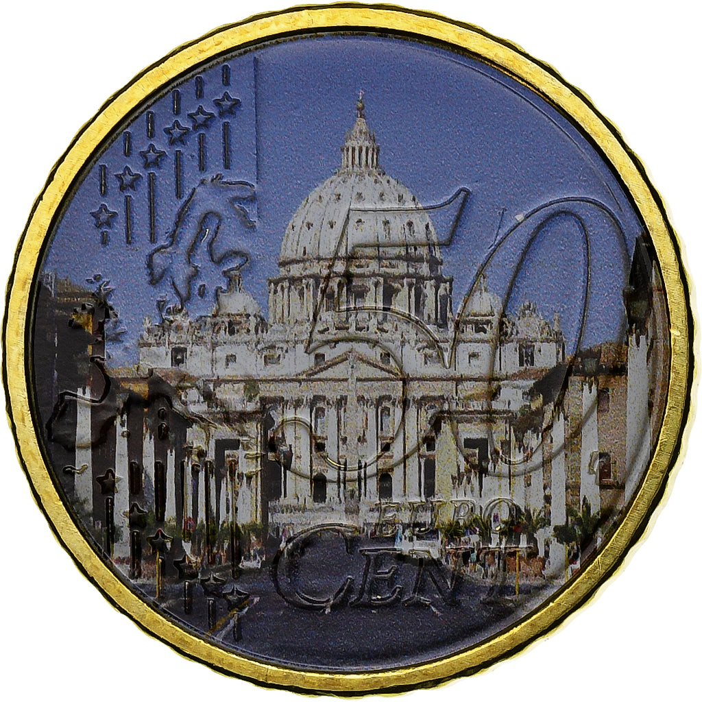 Vatican, Benedict XVI, 50 Euro Cent, 2012, Rome, Nordic gold, MS(63), KM:387