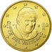 Vaticano, Benedict XVI, 50 Euro Cent, 2010, Rome, Nordic gold, SPL, KM:387