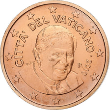 Vatican, Benedict XVI, 2 Euro Cent, 2010, Rome, Copper Plated Steel, MS(63)