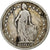 Switzerland, Franc, Helvetia, 1905, Bern, Silver, VF(20-25), KM:24