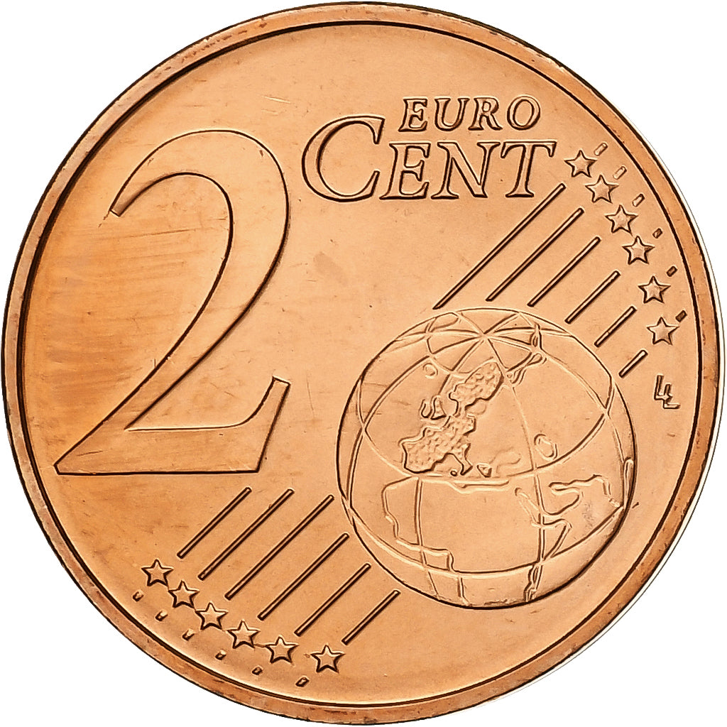 Oostenrijk, 2 Euro Cent, 2008, Vienna, Copper Plated Steel, UNC-, KM:3083