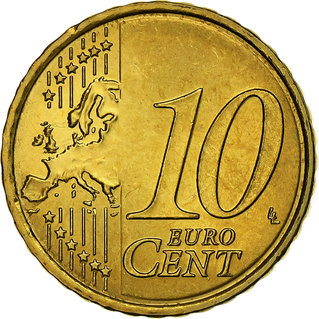 Slovakia, 10 Euro Cent, 2009, Kremnica, Nordic gold, MS(63), KM:98