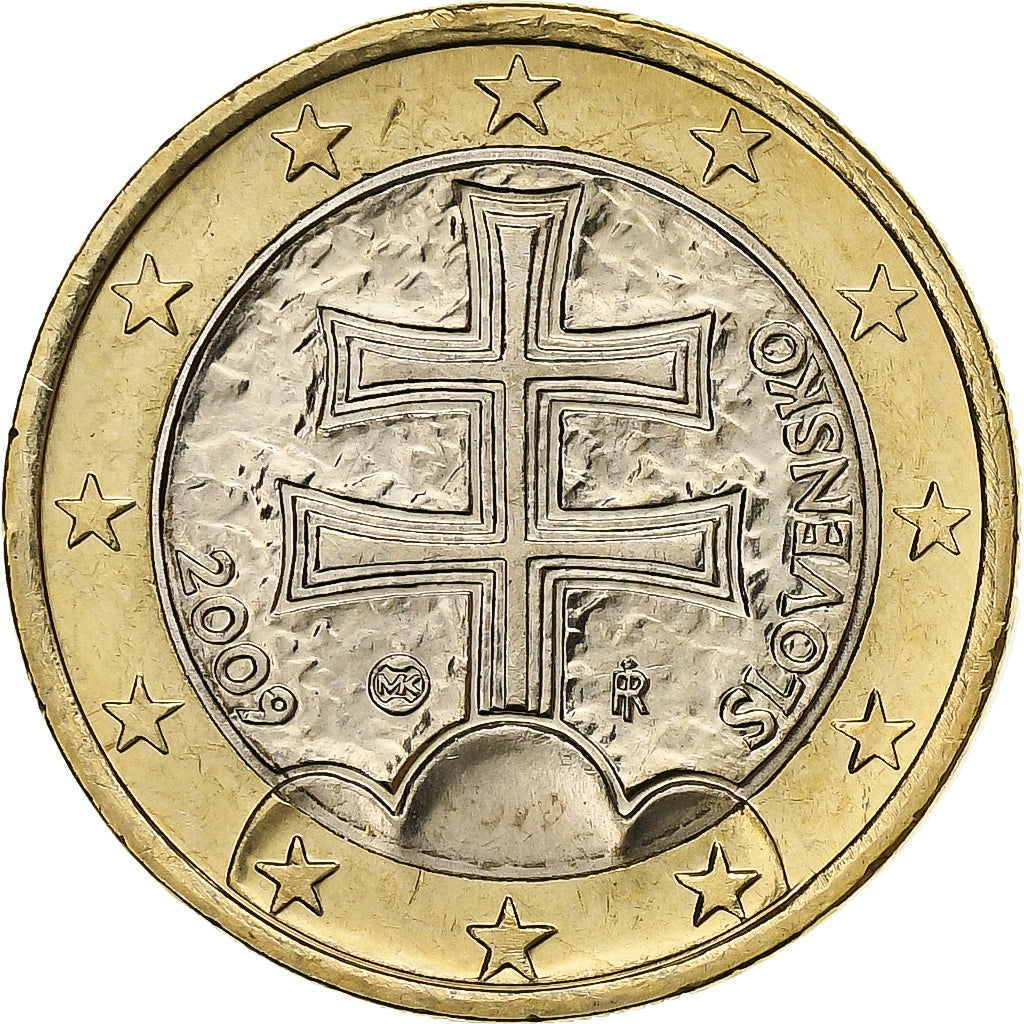 Slovakia, Euro, 2009, Kremnica, Bi-Metallic, MS(63), KM:101