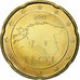 Estonie, 20 Euro Cent, 2011, Vantaa, Or nordique, SUP+, KM:65