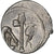 Julius Caesar, Denarius, 49-48 BC, Itinerant mint, Srebro, AU(50-53)