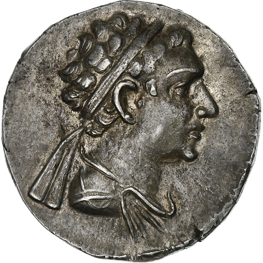 Bactria, Eukratides II Soter, Tetradrachm, ca. 145-140 BC, Argento, BB+