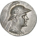 Baktrian Kingdom, Eukratides I, Tetradrachm, ca. 170-145 BC, Silver, AU(50-53)