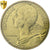 França, 10 Centimes, Marianne, 1966, Paris, Alumínio-Bronze, PCGS, MS66