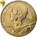 France, 10 Centimes, Marianne, 1971, Paris, Aluminum-Bronze, PCGS, MS66