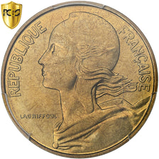 Frankrijk, 10 Centimes, Marianne, 1980, Paris, Aluminum-Bronze, PCGS, MS66