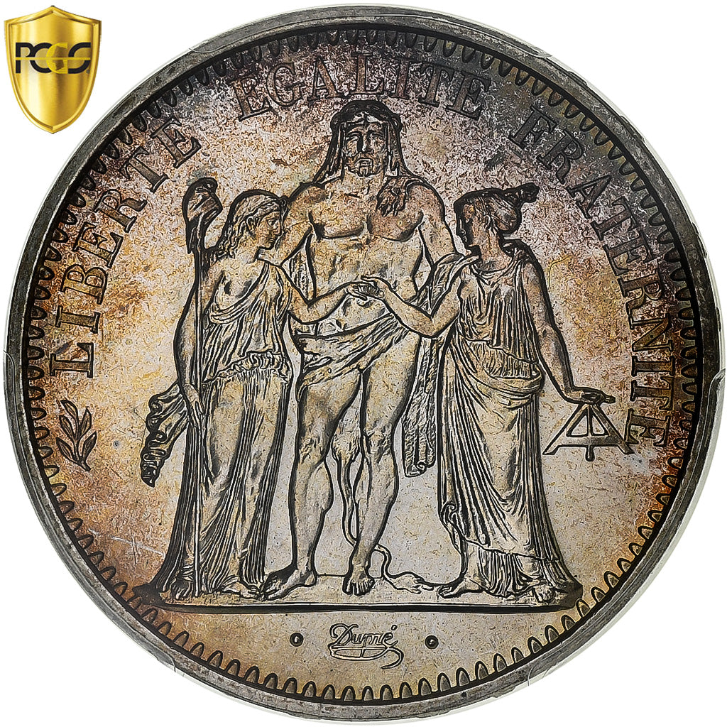 Francia, 10 Francs, Hercule, 1966, Paris, Argento, PCGS, MS67, Gadoury:813