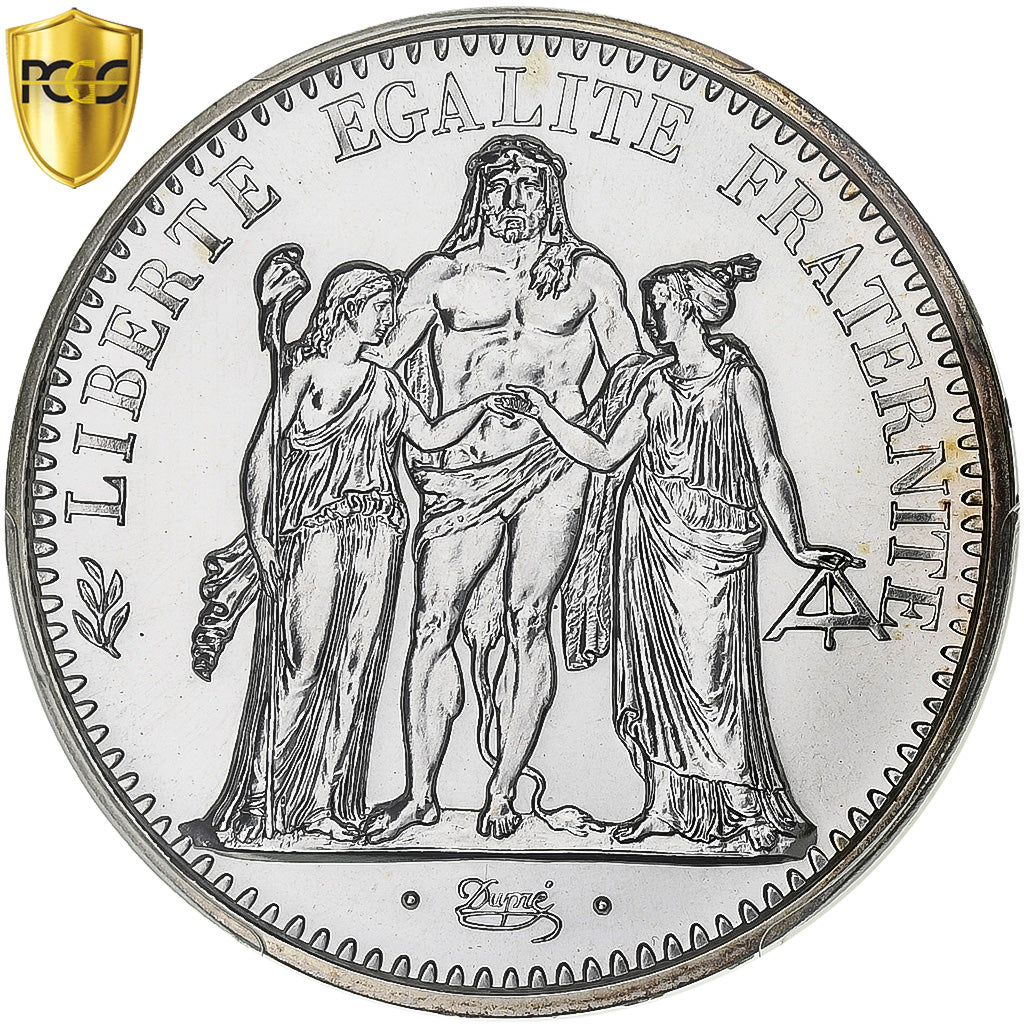 Frankreich, 10 Francs, Hercule, 1970, Paris, Silber, PCGS, MS69, Gadoury:813