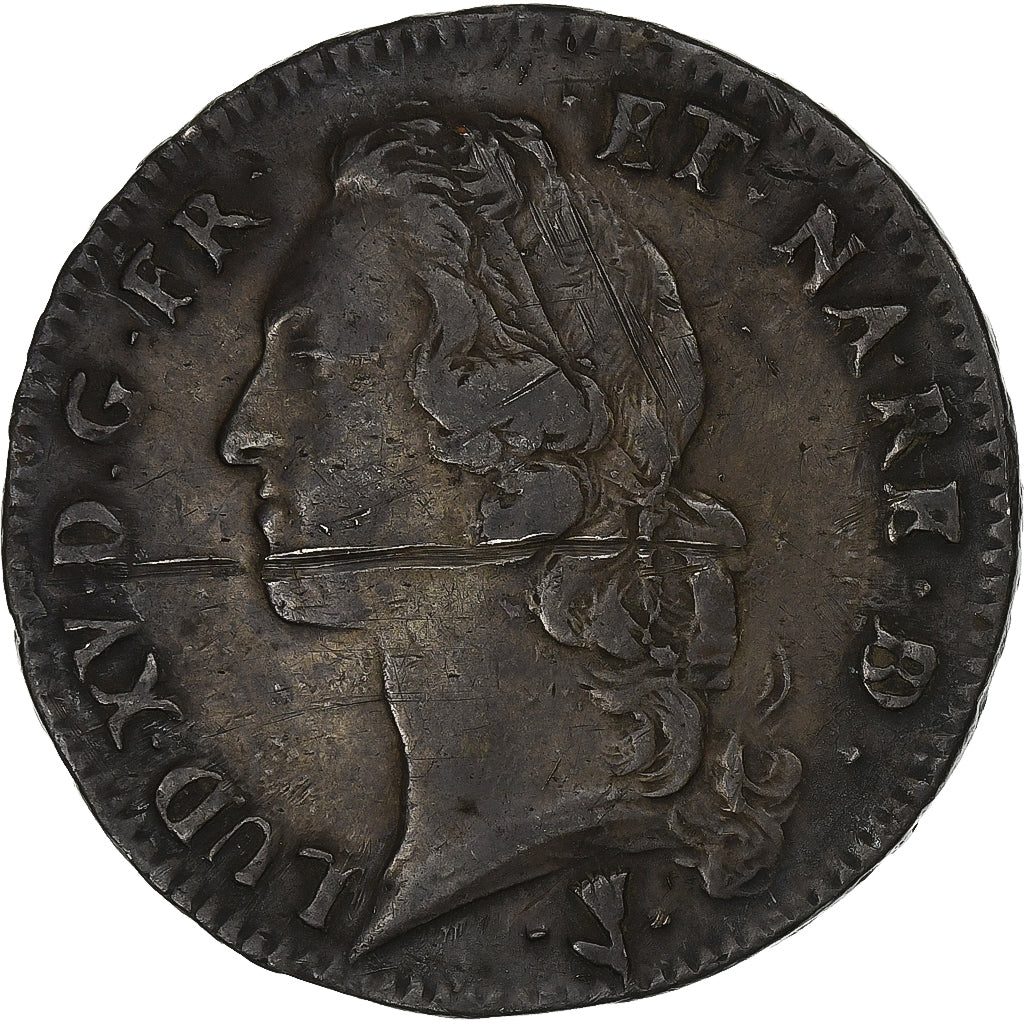 France, Louis XV, Écu au bandeau, 1755, Pau, Silver, VF(30-35), Gadoury:322a