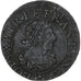 Frankreich, Louis XIII, Double Tournois, 1638, Troyes, Kupfer, SS, CGKL:504