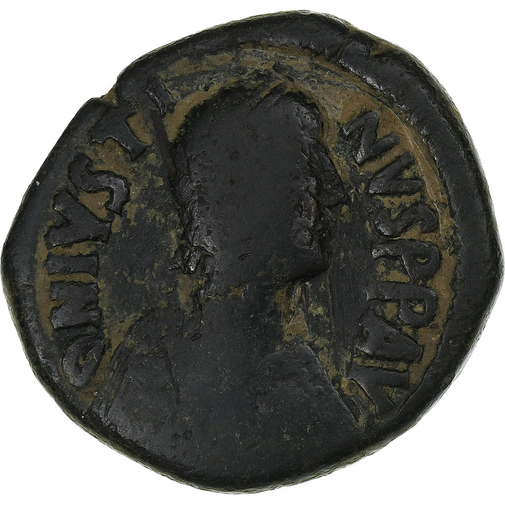 Justin I, Follis, 518-527, Constantinople, Bronce, BC+, Sear:62