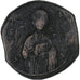 Time of Michael IV, Follis, 1034-1041, Constantinople, Bronze, S+, Sear:1825