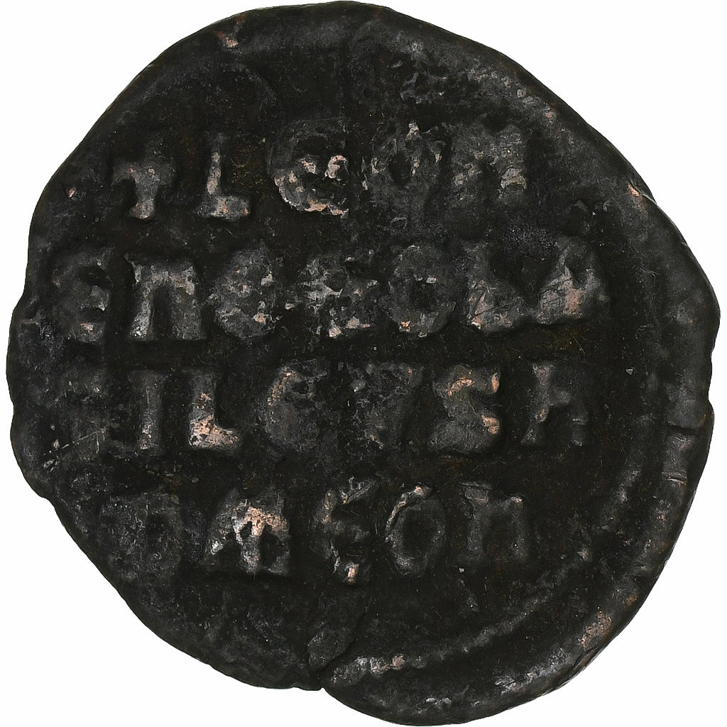 Leo VI the Wise, Follis, 886-912, Constantinople, Bronzen, FR+, Sear:1729