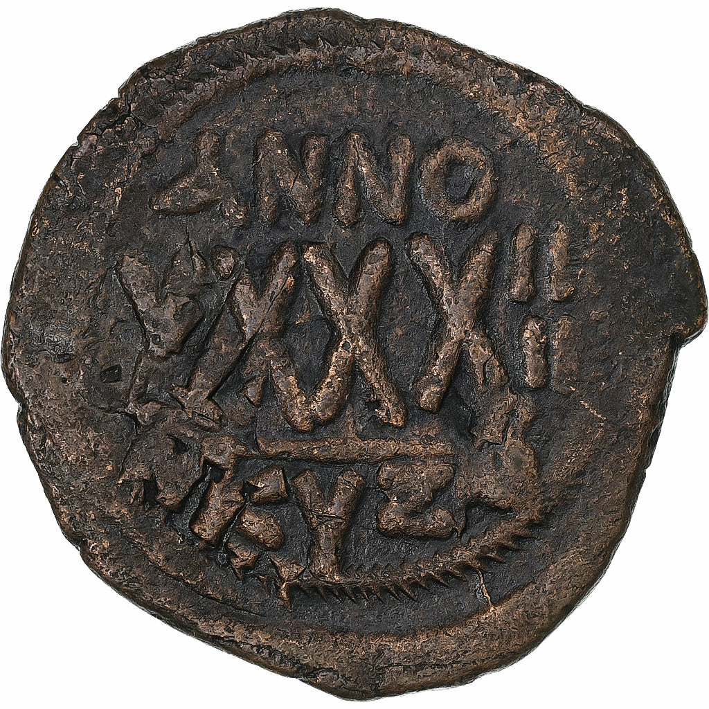 Phocas, Follis, 602-610, Cyzicus, Bronze, VF(30-35), Sear:665
