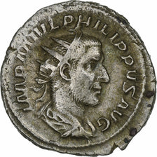 Philip I, Antoninianus, 244-247, Rome, Silver, EF(40-45), RIC:47