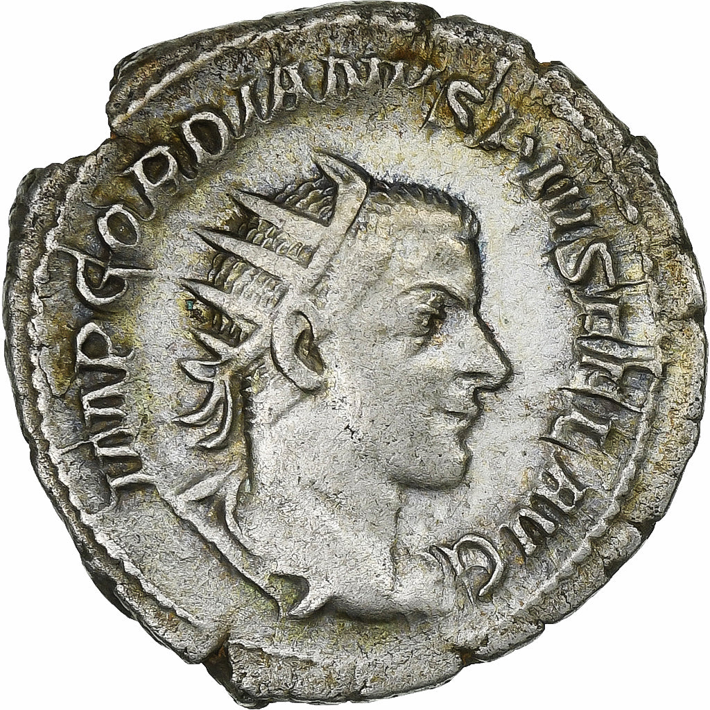 Gordian III, Antoninianus, 243-244, Rome, Prata, EF(40-45), RIC:144
