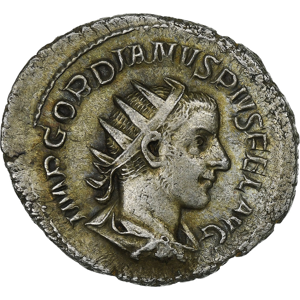 Gordian III, Antoninianus, 241-243, Rome, Silver, EF(40-45), RIC:89