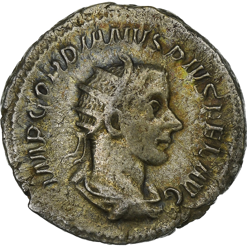 Gordian III, Antoninianus, 243-244, Rome, Silver, EF(40-45), RIC:144