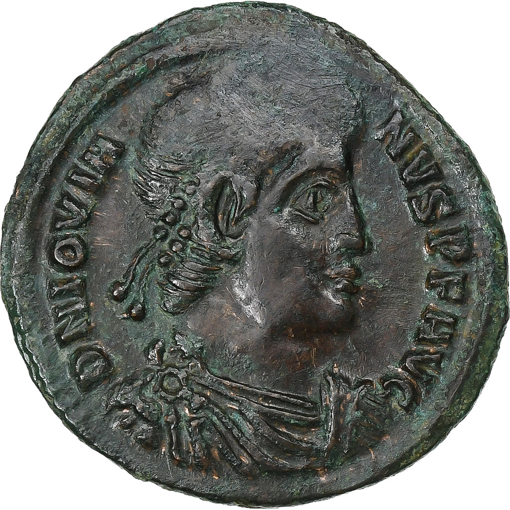Jovian, Follis, 363-364, Sirmium, Bronze, SS+, RIC:118