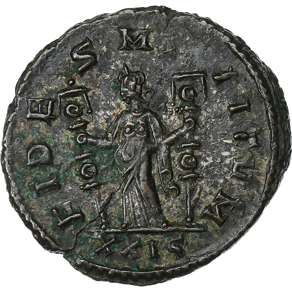 Tacitus, Antoninianus, 275-276, Rome, Billon, AU(55-58), RIC:87