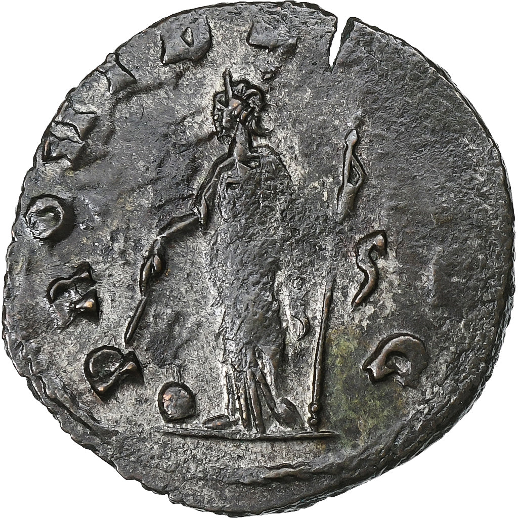 Quintillus, Antoninianus, 270, Rome, Lingote, AU(50-53), RIC:29