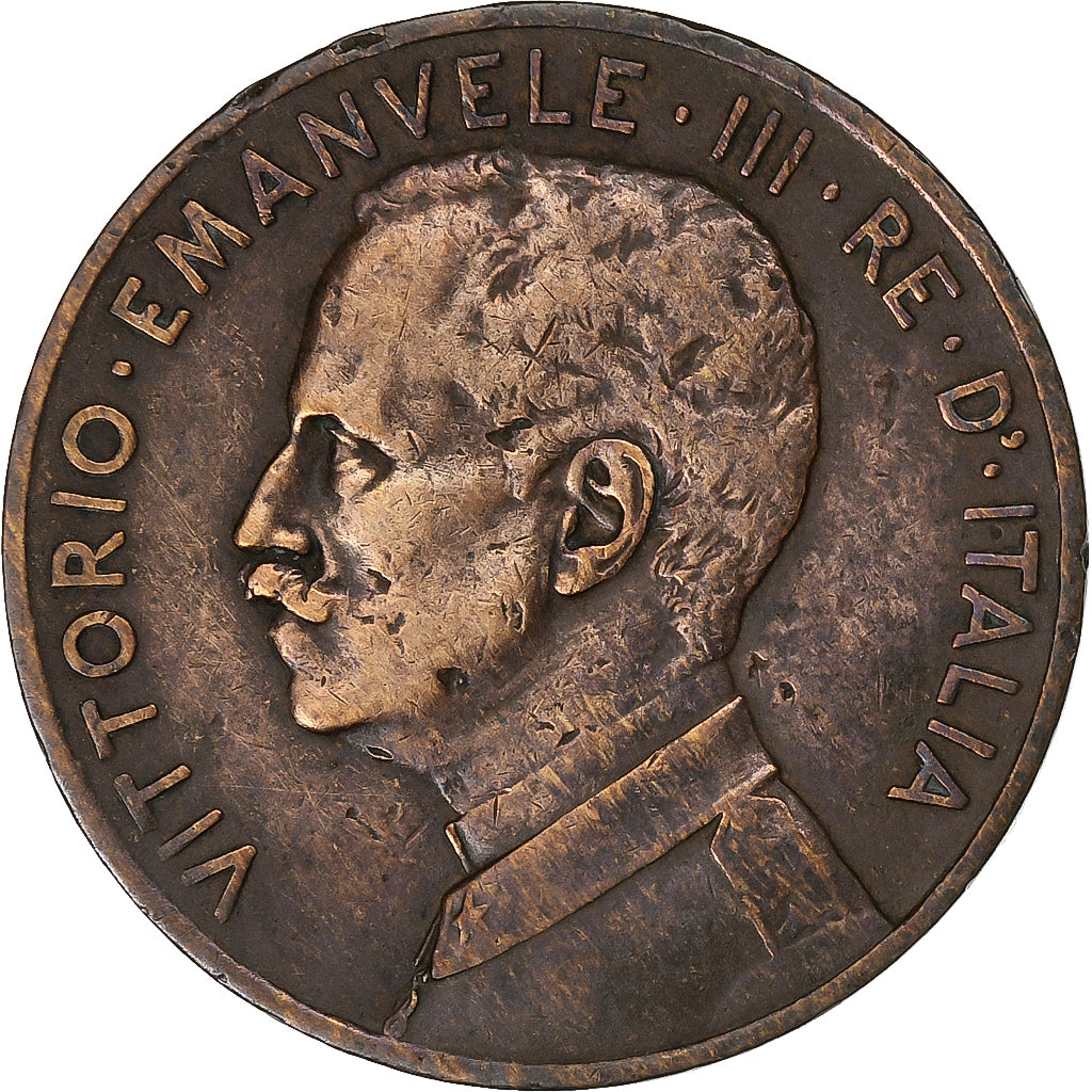 Italy, Vittorio Emanuele III, 5 Centesimi, 1913, Rome, Copper, VF(30-35), KM:42