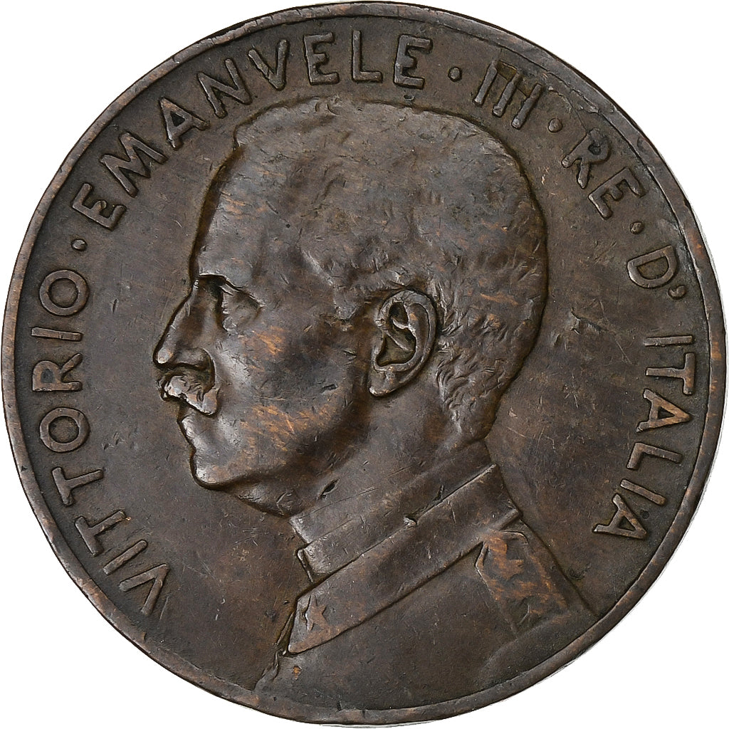 Italie, Victor Emmanuel III, 5 Centesimi, 1918, Rome, Cuivre, TTB, KM:42