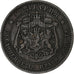 Bulgaria, Alexander I, 10 Stotinki, 1881, Bronze, EF(40-45), KM:3