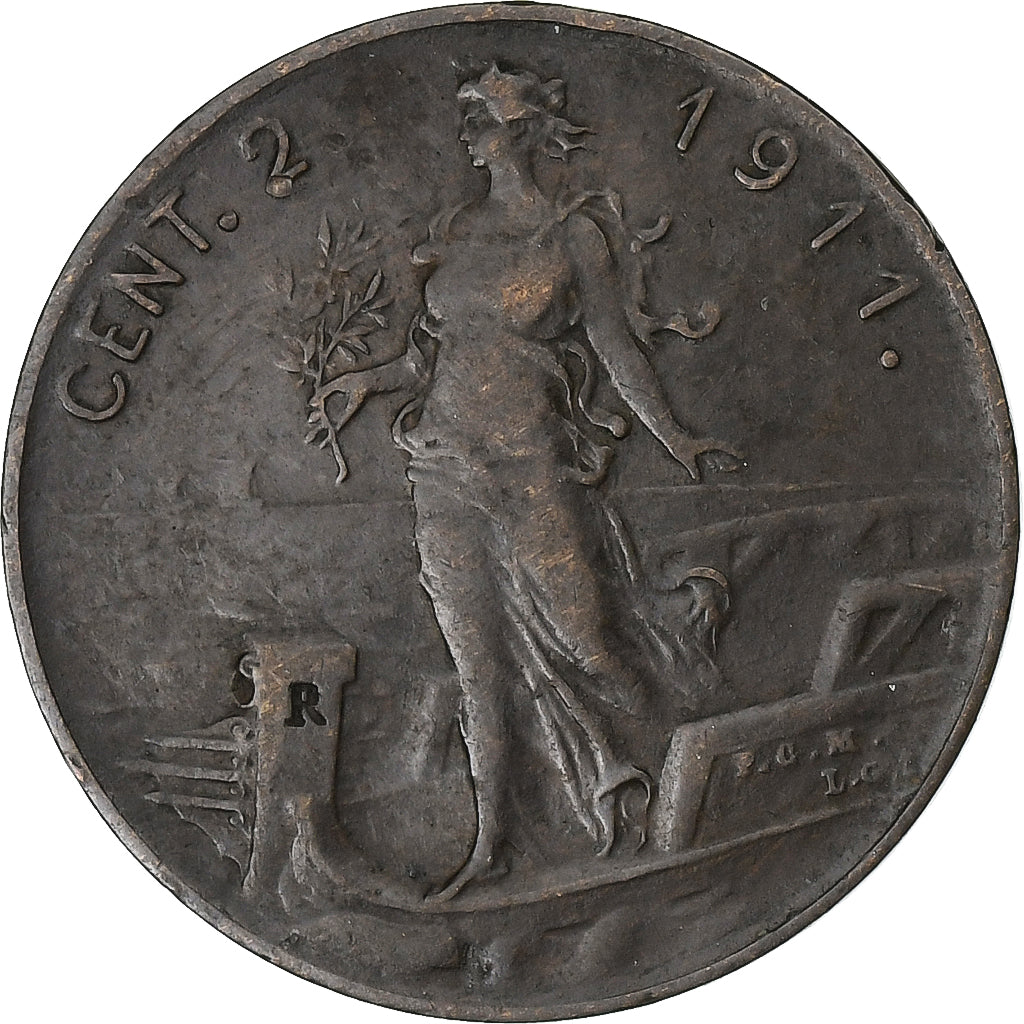 Italie, Victor Emmanuel III, 2 Centesimi, 1911, Rome, Bronze, TTB, KM:41