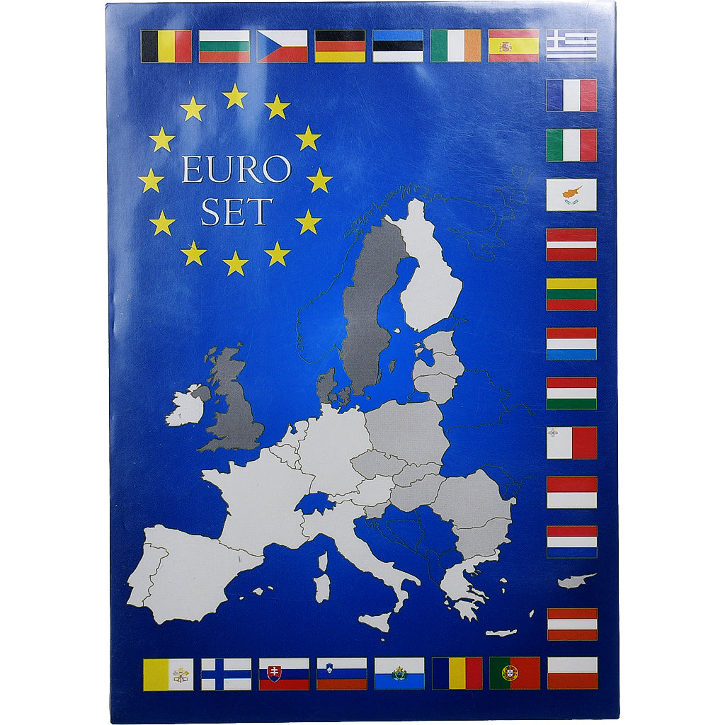 Irlande, Set 1 ct. - 2 Euro, 2002, Sandyford, FDC