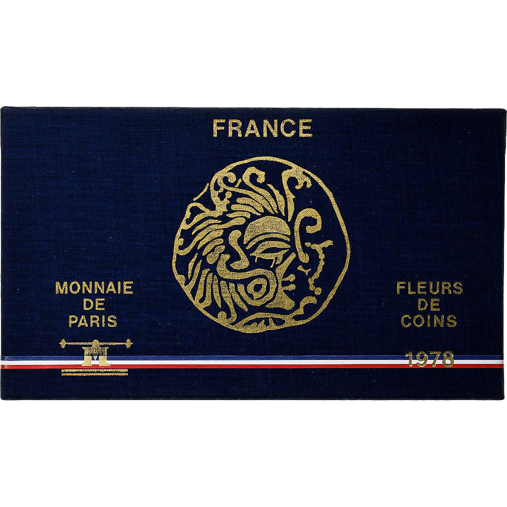 France, Coffret 1 c. à 50 frs., 1978, MDP, série FDC, FDC